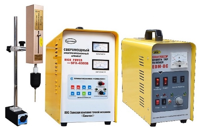 ���������� ����������������� ����������� EDM-8C � SFX-4000B